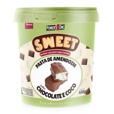 Imagem de Pasta De Amendoim Sweet Chocolate E Coco - 500G - Power1one