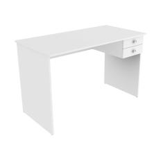 Imagem de Mesa para Escritório 117cm com 2 Gavetas ME4165 Branco Tecnomobili