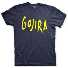 Imagem de Camiseta Gojira Marinho e  em Silk 100% Algodão