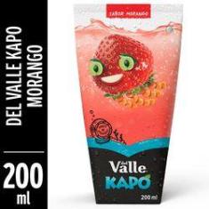 Imagem de Fardo Lacrado Com 12 Un De Suco Kapo Del Valle Morango 200ml