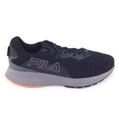 Imagem de Tênis Esportivo Masculino Ride Preto Cinza Tangerina Fila F01TR00026-6337