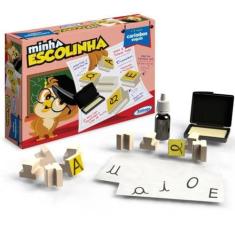 Imagem de Carimbo Infantil Pedagogico Minha Escoliinha Xalingo