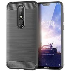 Imagem de Capa para Nokia X6, toque macio, proteção total, anti-arranhões e impressões digitais + capa de celular resistente a arranhões para Nokia X6