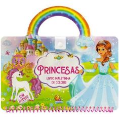 Imagem de Livro - Livro Maletinha De Colorir: Princesas
