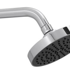 Imagem de Ducha Redonda De Parede Deca Flex Cromada Alta Vazão