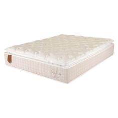Imagem de Colchão Casal 138x188x34 Safira Prorelax Molas Ensacadas Pillow Top Vi