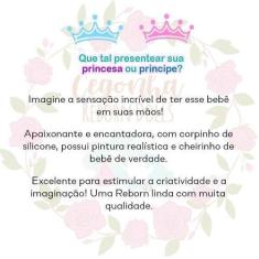 Imagem de Bebe Reborn Realista Morena Girafinha Enxoval Fala 30 Frases - Cegonha