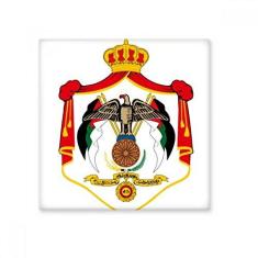 Imagem de Decalque brilhante de ejo de cerâmica com emblema nacional da Ásia Jordan