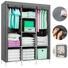 Imagem de Guarda Roupas Armário Dobrável Organizador Multiuso Grande - Kadê