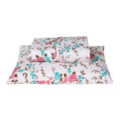 Imagem de Jogo De Lençol Solteiro 180 Fios Floral Rosé 2 Peças