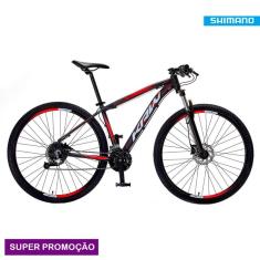 Imagem de Bicicleta Aro 29 KRW Traction Alumínio Shimano TZ 24 Vel Freio a Disco SX3-Unissex