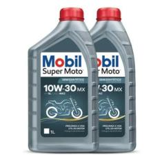 Imagem de Óleo Mobil Super Moto 4t Mx 10w-30 Semissintético - 2 Litros - Mobil 1