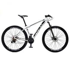 Imagem de Bicicleta Aro 29 Krw Alumínio 27 Vel Freio A Disco Suspensão Dianteira S7 21 Branco-Preto