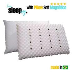 Imagem de Travesseiro Anti Apneia Magnetico Alivia Dor Ortopedico Full - SLEEPIN