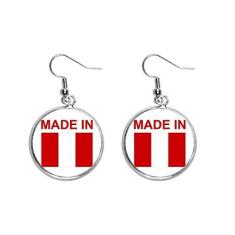 Imagem de Brincos de prata feitos no Peru Country Love Ear pendentes joia feminina