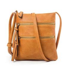 Imagem de Bolsas mensageiro femininas bolsa de couro transversal pequena bolsa carteiro para meninas,  - A, tamanho �nico