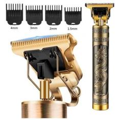 Imagem de Maquina De Cortar Cabelo Barba Acabamento Profissional Usb - Altomex