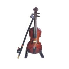 Imagem de 1:12/1:6 Toy House Modelo de Cena em Miniatura Instrumento Musical Violino Fingir Brinquedo