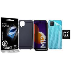 Imagem de Capa Emborrachada + Película Privacidade + traseira + Camera P/ Galaxy