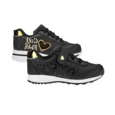 Imagem de Tênis Feminino Menina Infantil  - Kit 2 Pares Tam 24 Ao 34 - Sapatinho