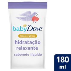 Imagem de Sabonete Líquido de Glicerina Baby Dove Hidratação Relaxante Hora de Dormir 180ml Refil
