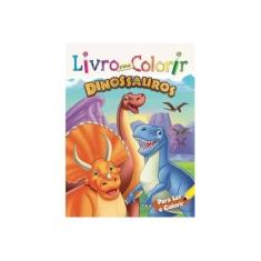Imagem de Livro Para Colorir - Dinossauros - Rideel, Editora - 9788533928022