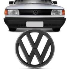 Imagem de Emblema Volkswagen Grade Dianteira Gol Parati Saveiro Voyage Quadrado G1 Passat Brasília 