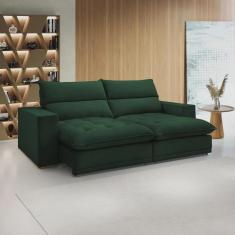 Imagem de Sofá Retrátil e Reclinável 290cm Martinho Veludo