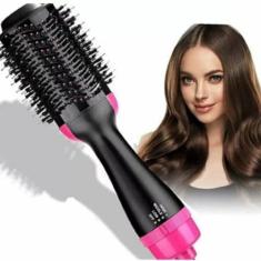 Imagem de Escova Secadora Black Pink Alisadora 110V, 110V
