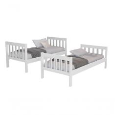 Imagem de Kit Beliche Solteiro Com Cama Auxiliar Parc. Sem Juros