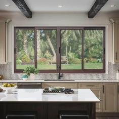 Imagem de Janela Elite 4 Folhas Moveis 100 X 240 Vidro Liso