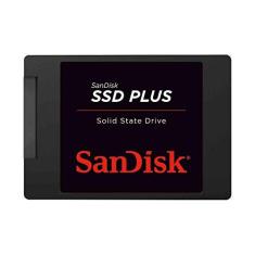 SSD Sandisk Plus, 240GB, SATA, Leitura 530MB/s, Gravação 440MB/s, SDSSDA-240G-G26