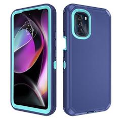 Imagem de Asuwish Capa de celular para Motorola Moto G 5G 2022 híbrida resistente à prova de choque rígida protetora à prova de quedas de corpo inteiro acessórios móveis resistentes MotoG G5G 2022 XT2213-3