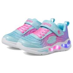 Imagem de Skechers Tênis infantil unissex Wavy Beams, Menta/Multi, 16