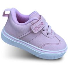 Imagem de Tênis Infantil Feminino Sem Cadarço Klin Menina Anatômico Freestyle 25