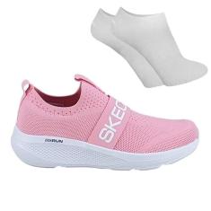 Imagem de Kit Tênis Skechers Go Run Elevate Feminino + Par-Feminino