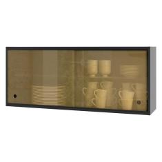 Imagem de Armário De Cozinha Aéreo 120cm Cr6266 Preto