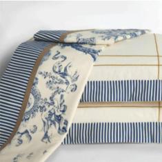 Imagem de Jogo Lençol Colonyal Queen 04 Peças 180 Fios - Cena Inglesa - Casa Sho