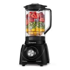 Imagem de Liquidificador Mondial Pratic Turbo L-98-B 2,2 Litros 2 Velocidades 550 W