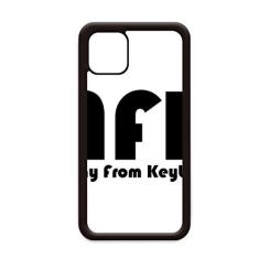 Imagem de Capa com citação longe do teclado para iPhone 12 Pro Max para Apple Mini Mobile Case Shell