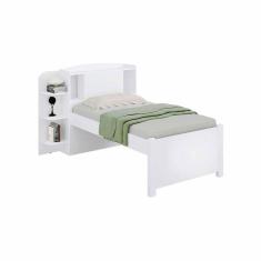 Imagem de Cama Solteiro Milênio Plus D`Doro Móveis Branco