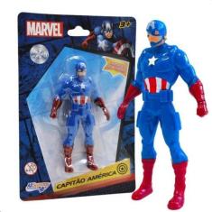Imagem de Boneco Marvel Capitão América All Seasons 9,5cm Blister