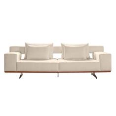 Imagem de Sofá Zarat 103 com Espuma D30 Pillowtop e Pés em Aço Zarat