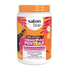 Imagem de Creme De Pentear Salon Line Gelatina+ Definição Extraordinária 1Kg