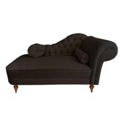 Imagem de Recamier Divã Chaise Sofá Decorativo 1,6M Roma Sala De Estar - Mance D