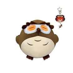 Imagem de Diluc Owl Genshin brinquedo de pelúcia menina, boneca de pelúcia, acessórios de cosplay para sala de casa, decoração de sofá