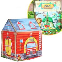 Imagem de Barraca Infantil Cabana Tenda Toca Casinha Portátil Dobrável