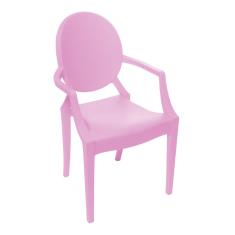 Imagem de Cadeira Infantil Invisible Com Braço - Rosa