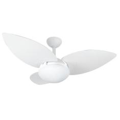 Imagem de Ventilador De Teto Infinity Lótus Branco 3 Pás Uv Brancas 110V+Control