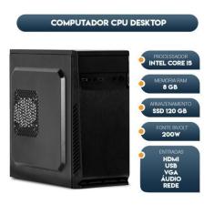 Imagem de Computador Cpu Intel Core I5 memória 8gb SSD 120gb - Computer Tech
